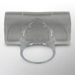 Acrylglas T-Rohrverbinder – für 50mm Rohr – Bild 2